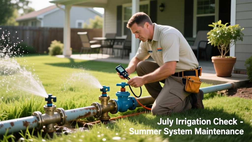 July Irrigation Check: Summer System Maintenance