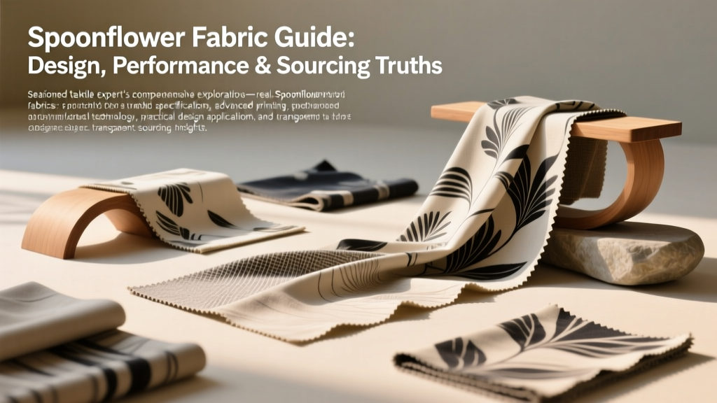 Spoonflower Fabric Guide: Design, Performance & Sourcing Truths