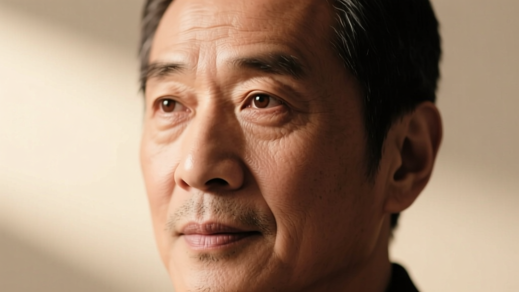 Close-up of a man