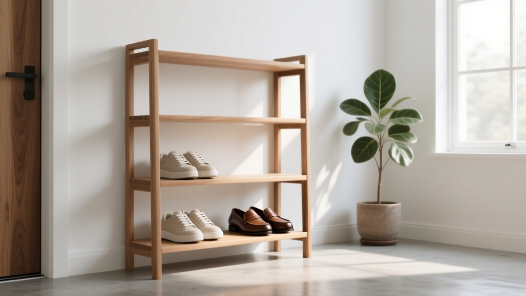 Build a Minimalist DIY Shoe Rack in 1 Day