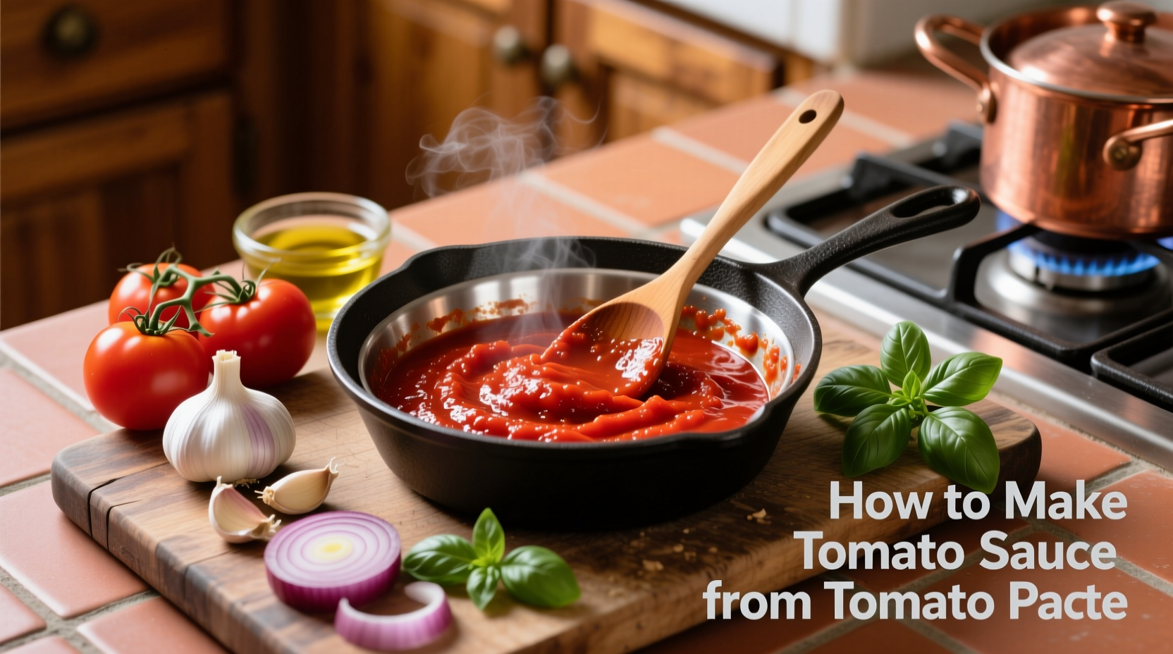 Make Tomato Sauce from Paste: Quick 15-Minute Recipe