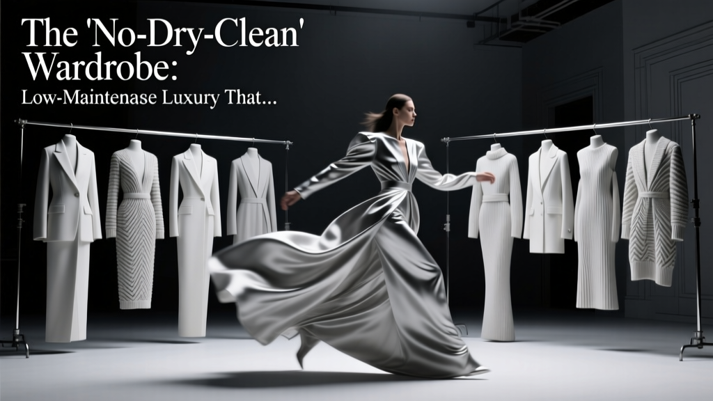 The 'No-Dry-Clean' Wardrobe: Low-Maintenance Luxury That ...