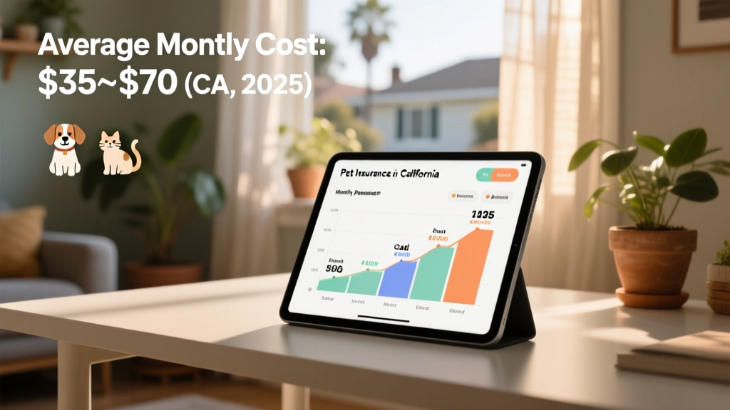 How Much Does Pet Insurance Cost in California? 2025 Update