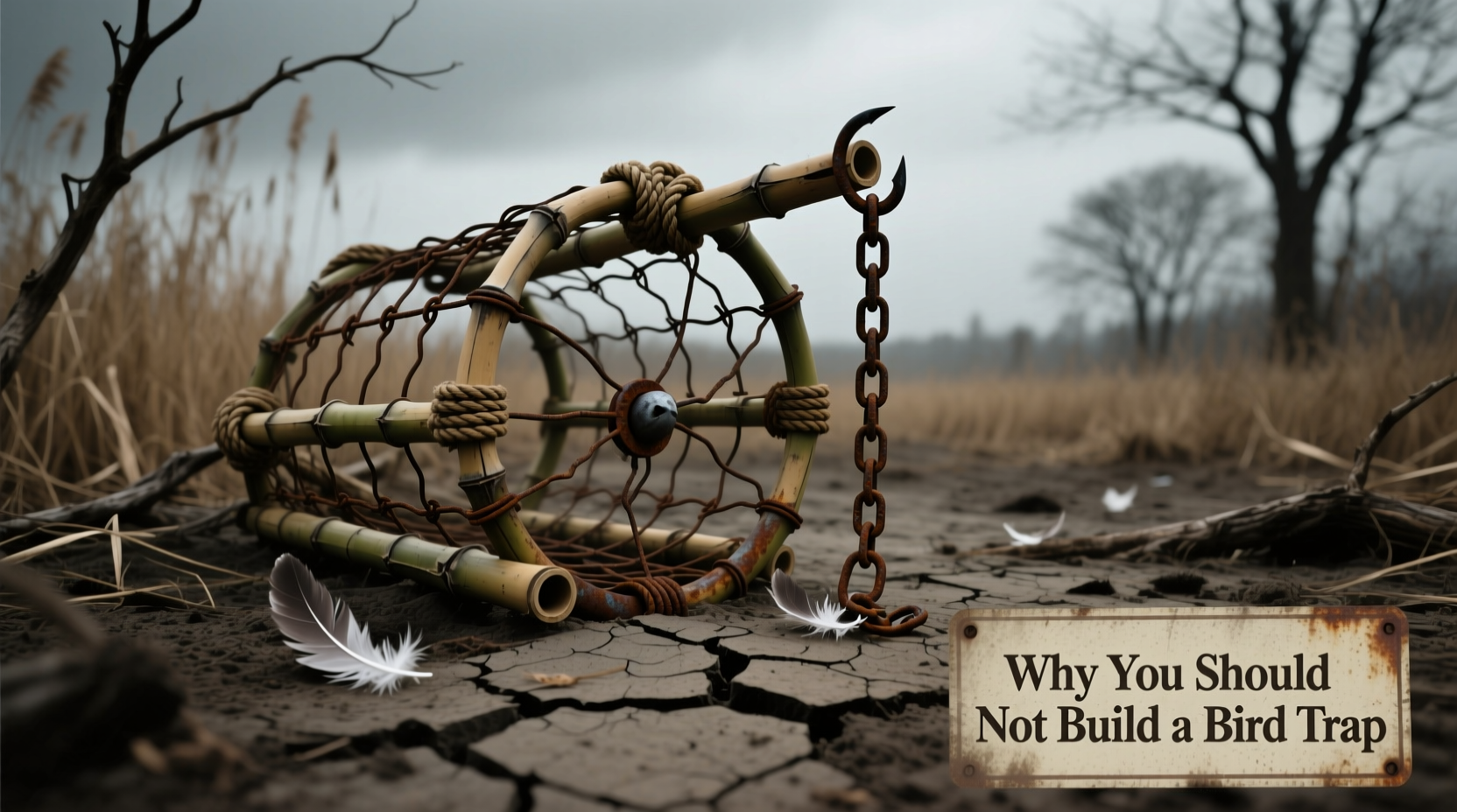 how to make a bird trap