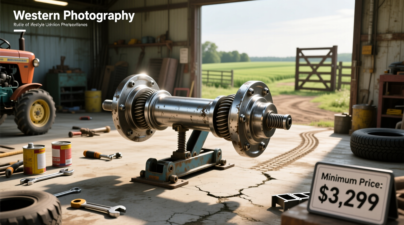 How to Choose Rear Mini Tractor Axle, What Is Minimum Price? Buying Guide