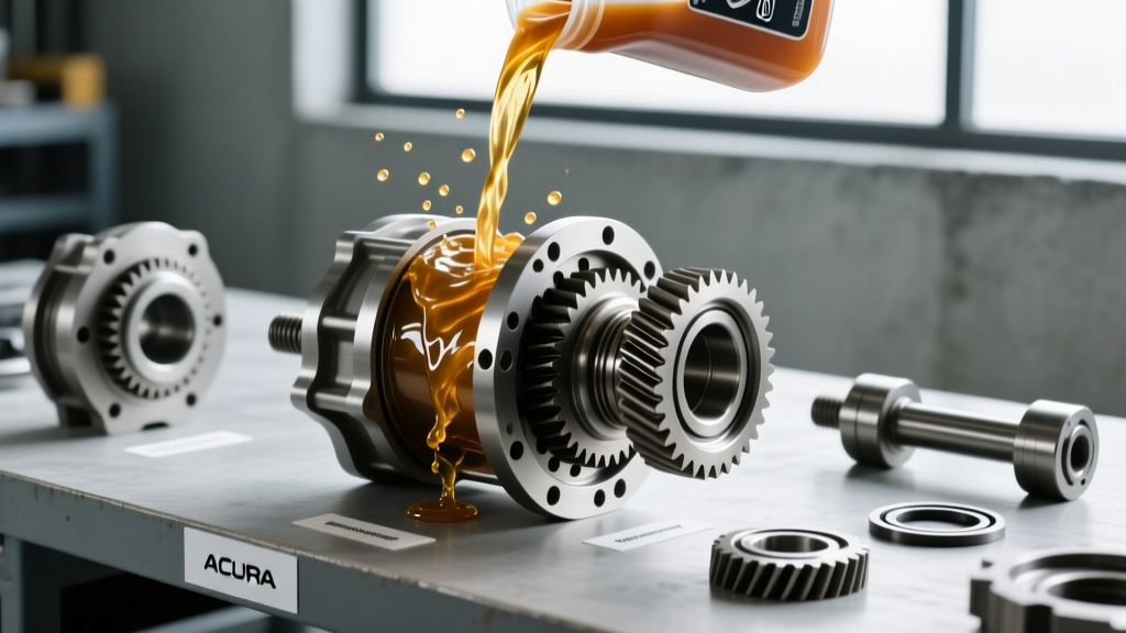 Acura Rear Differential Fluid & Ring and Pinion Setup