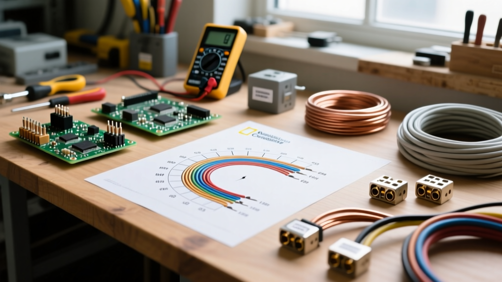 Using an Electrical Wire Gauge Size Chart for Real-World Wiring