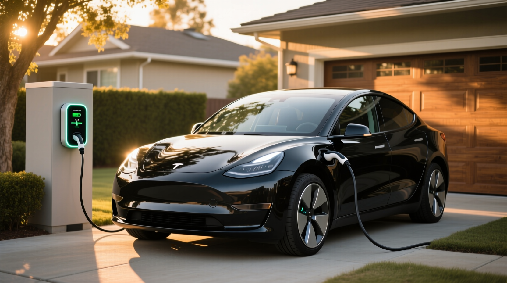 electric car charging at home