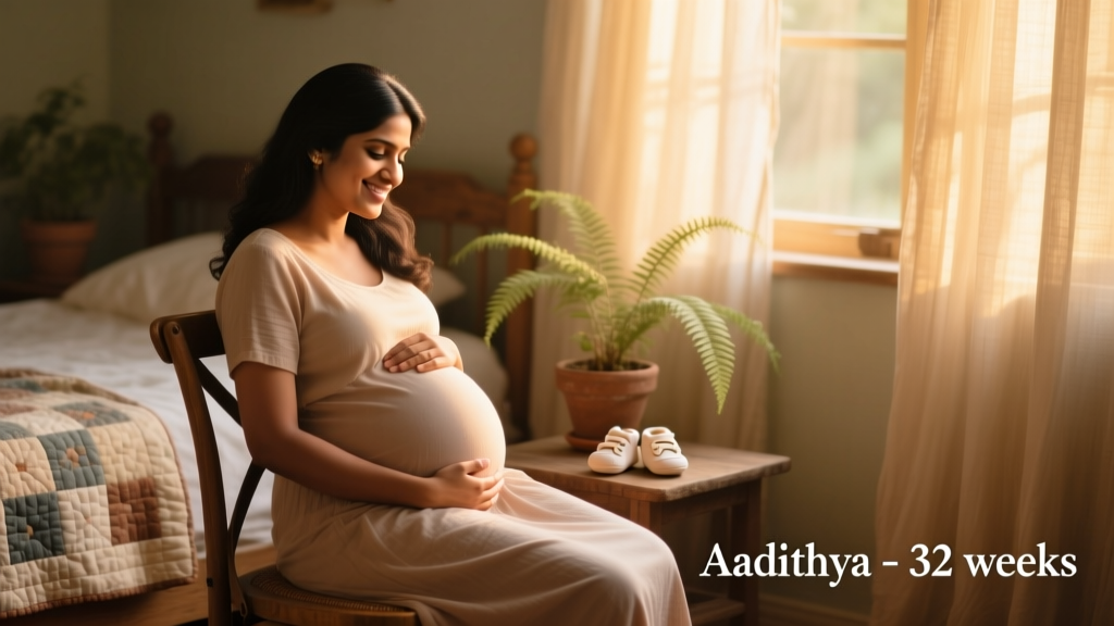 Aadithya: Understanding the Physiological and Emotional Landscape of Late-Stage Pregnancy at 37 Weeks