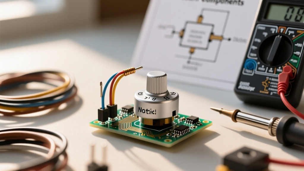 Understanding the potentiometer: A Beginner Electronics Kit Guide