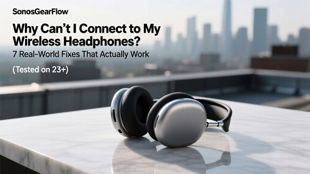 Why Can’t I Connect to My Wireless Headphones? (2026)