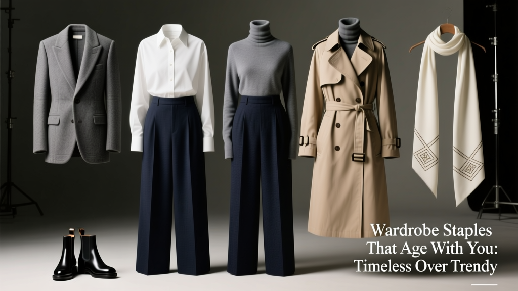 Wardrobe Staples That Age With You: Timeless Over Trendy