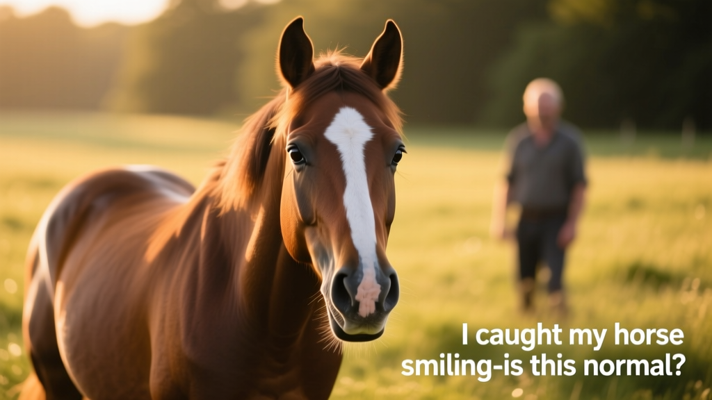 I Caught My Horse Smiling—Is This Normal?