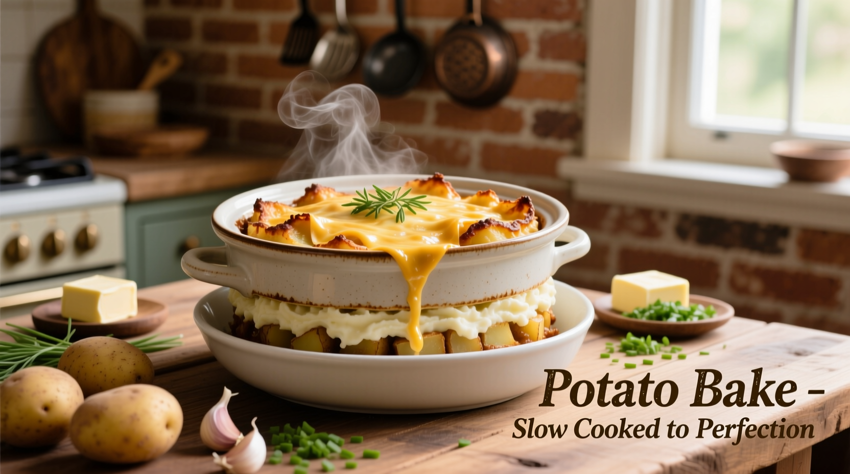 Perfect Slow Cooker Potato Bake: Creamy Hands-Off Recipe