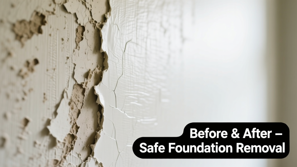 How to Remove Foundation from Wallpaper Safely