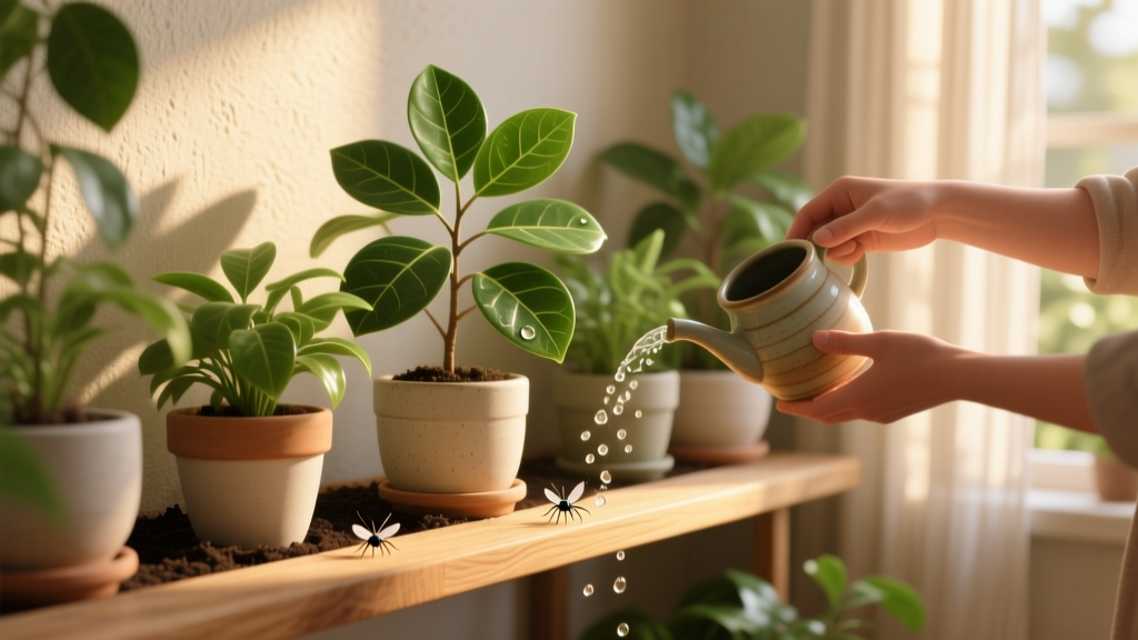 How to Kill Plant Gnats Indoors: The 7-Day Dry-Out Method