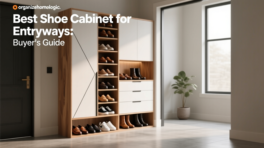 Best Shoe Cabinet for Entryways: Buyer's Guide