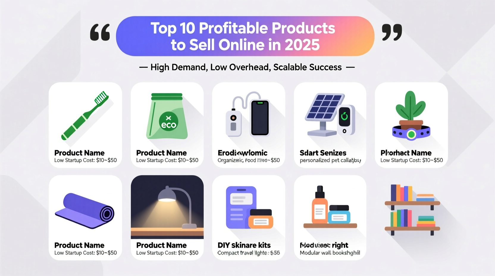best products to sell online 2025