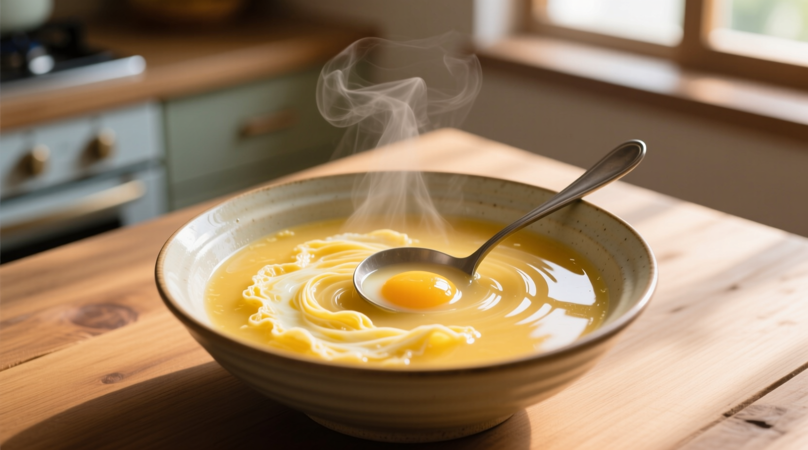 make silky takeout quality egg drop soup at home with