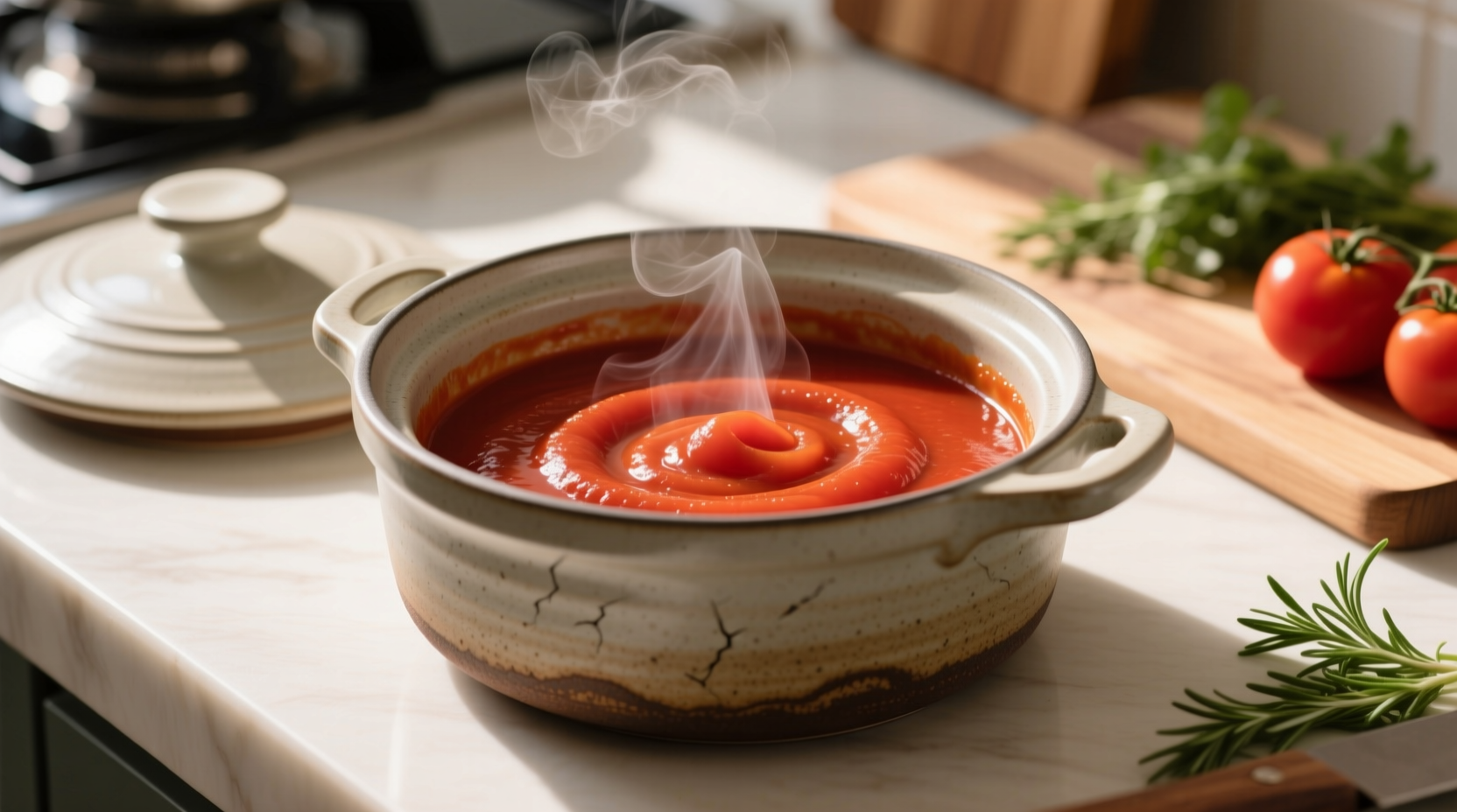 Ceramic vs Titanium Cookware for Tomato Sauce