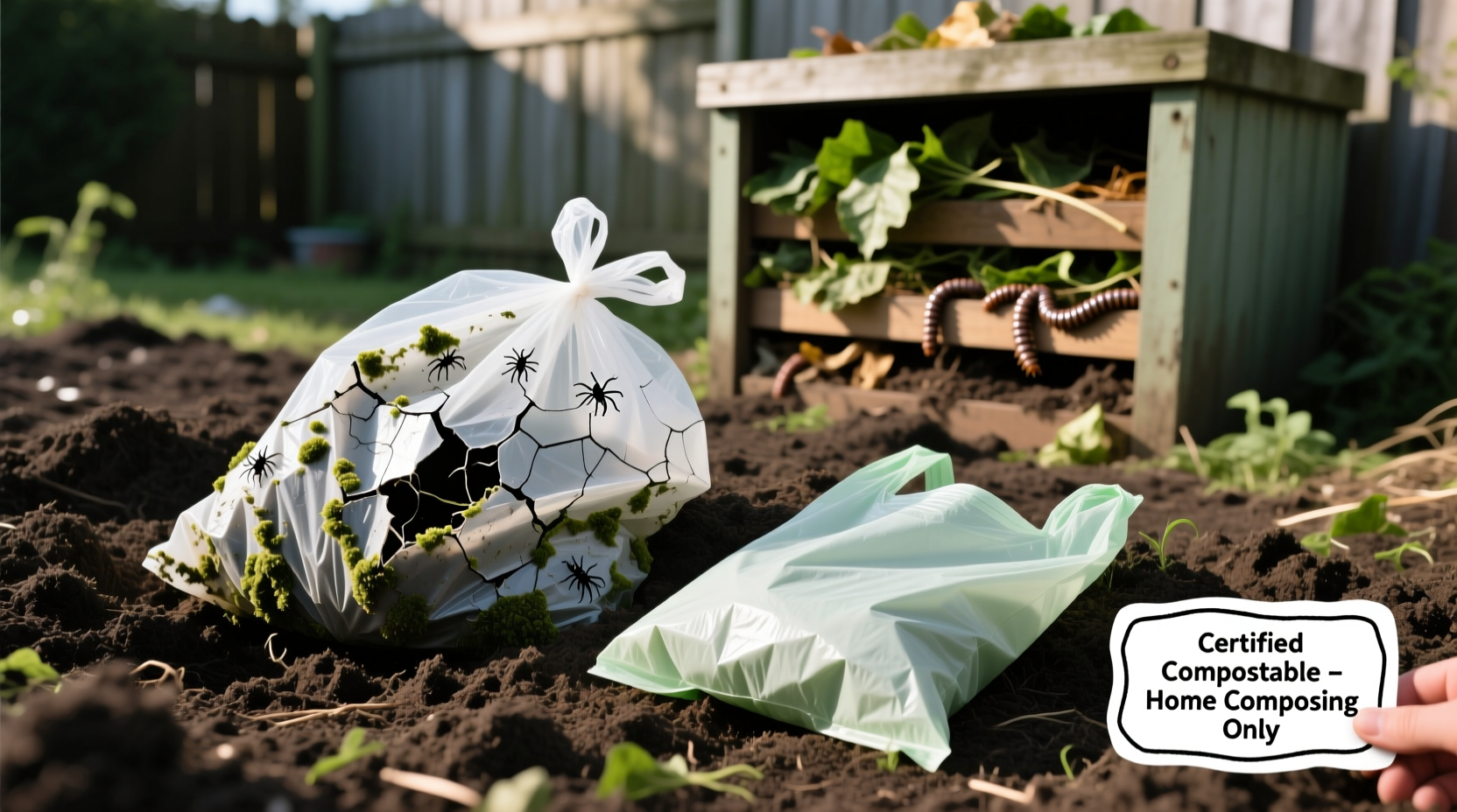 do biodegradable bags actually break down