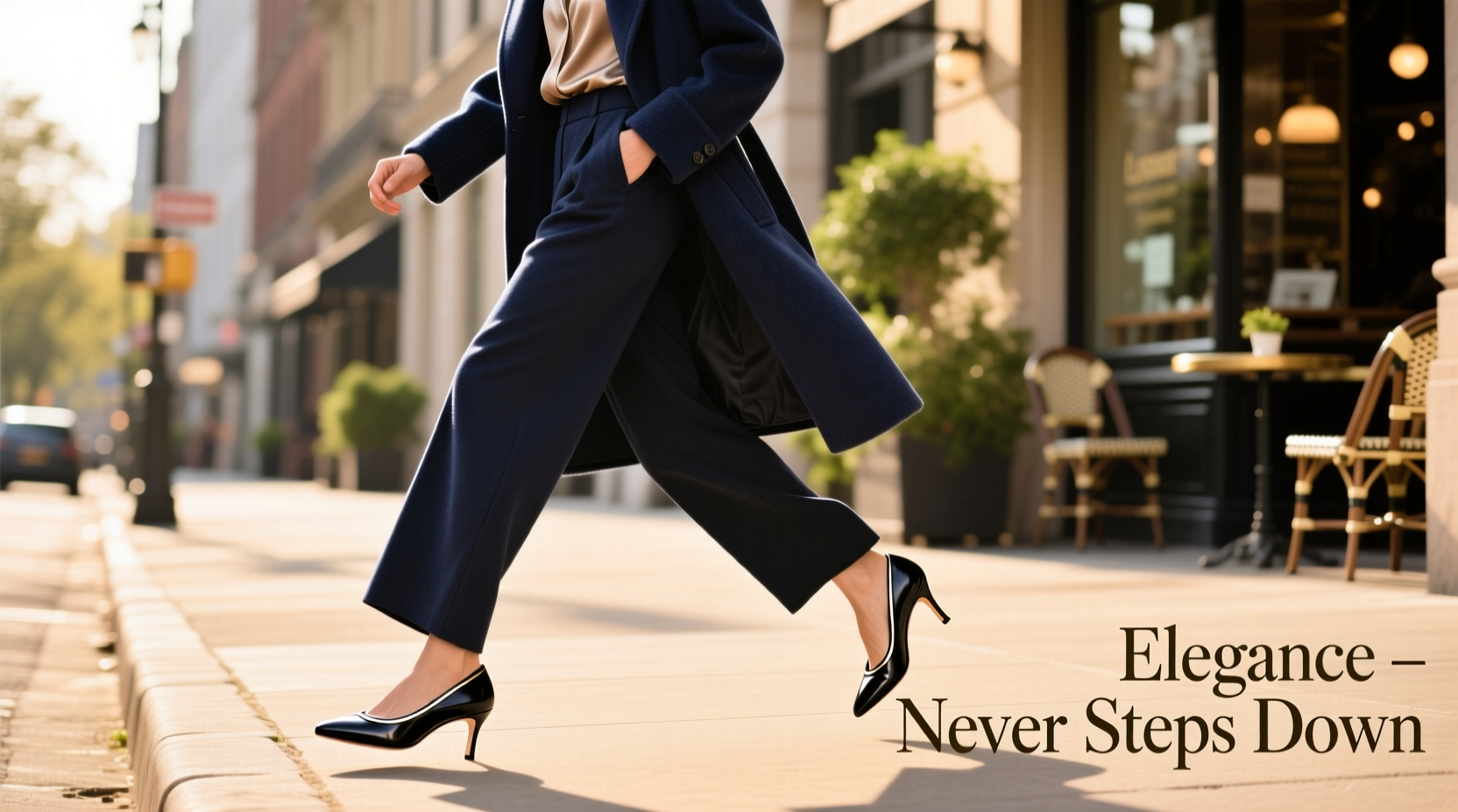 how to transition from heels to flats without losing outfit elegance