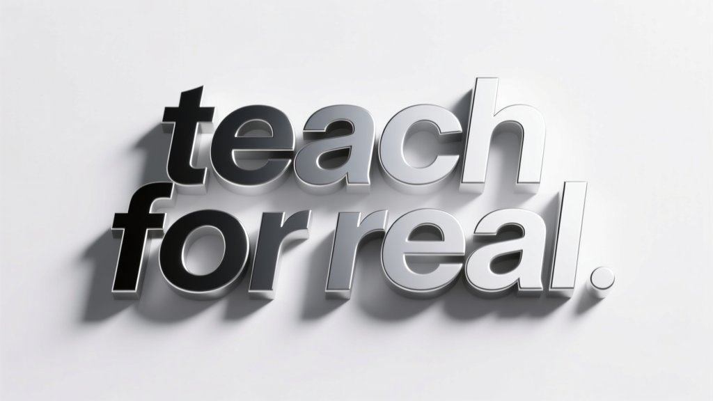Teach For Real