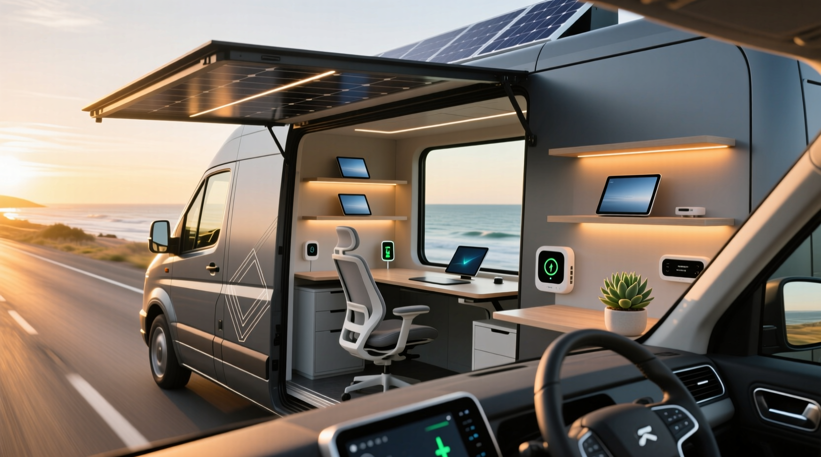 The Workspace on Wheels: Evidence-Based Tech Efficiency for Mobile Professionals