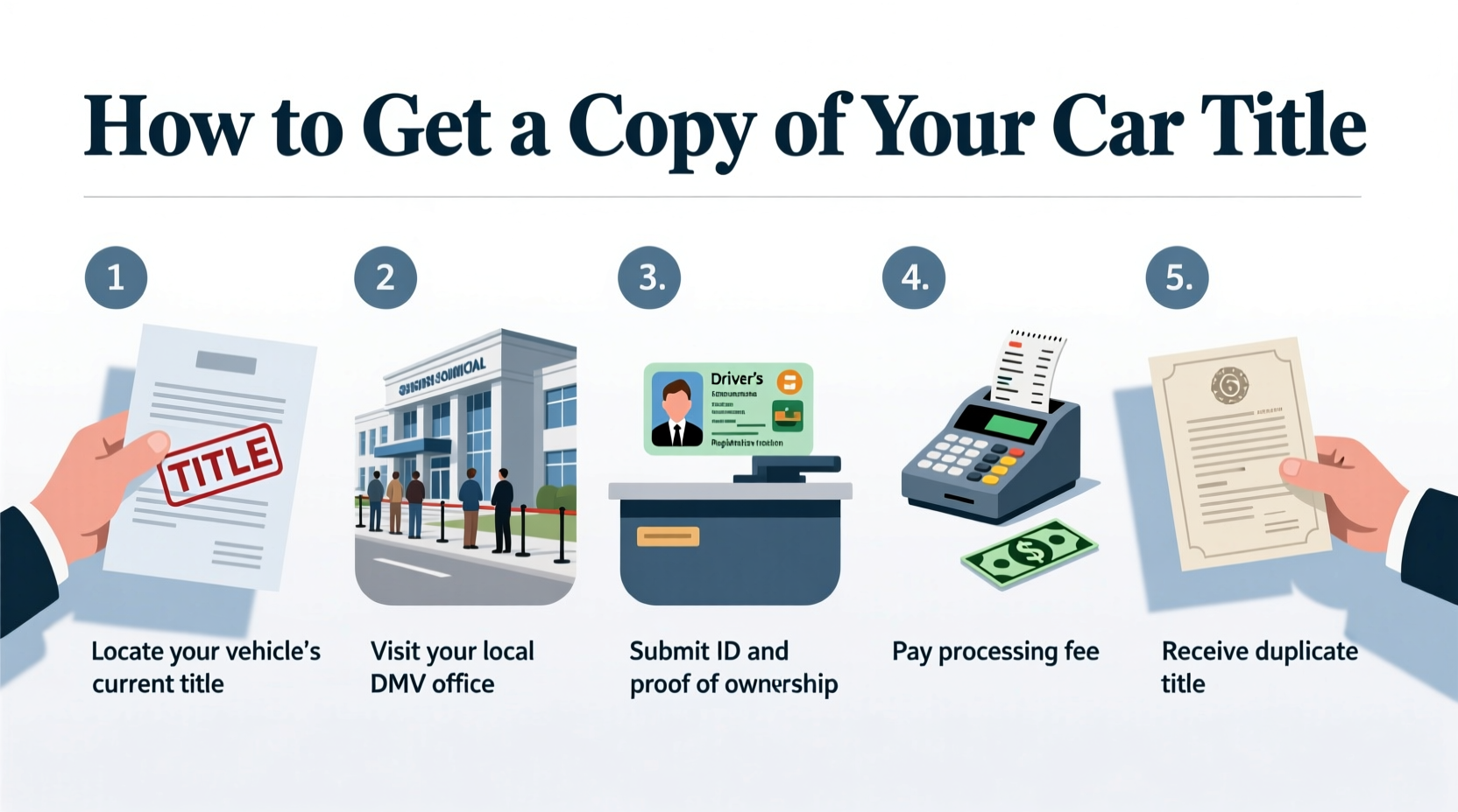 how do you get a copy of your car title