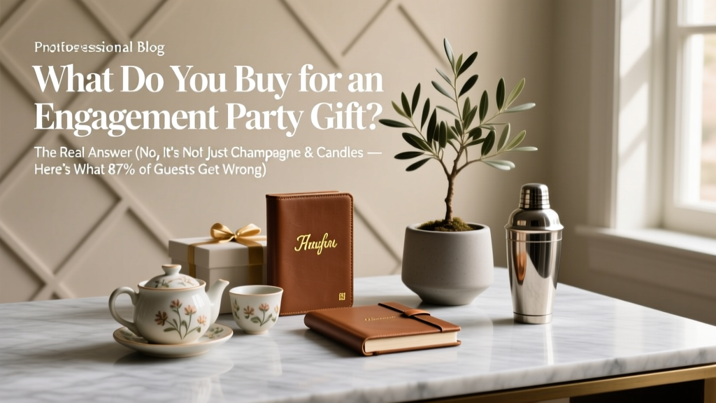 Engagement Party Gift Guide: 5-Tier Framework (2026)