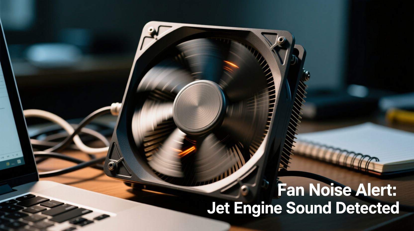 why does my laptop fan sound like a jet engine and when should i worry