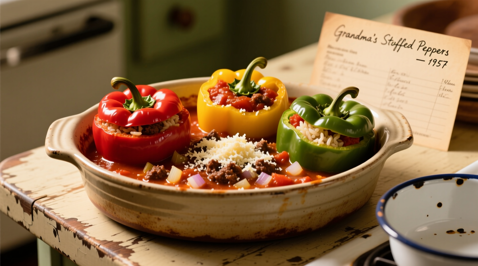 Perfect Stuffed Peppers with Tomato Sauce Recipe: Step-by-Step