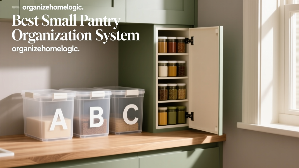 Best Small Pantry Organization System (2024 Guide)