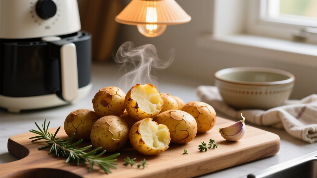 Air Fryer Small Baked Potatoes: Crispy & Fluffy