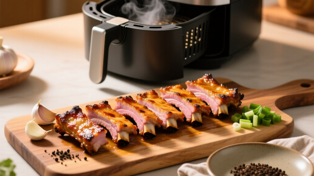 Air Fried Boneless Pork Ribs: Crispy, Juicy & Done in 25 Min