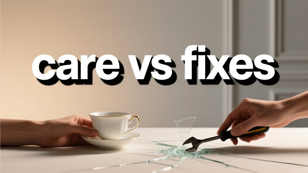 Care vs Fixes: Why Sustainable Performance Demands Prevention, Not Patchwork