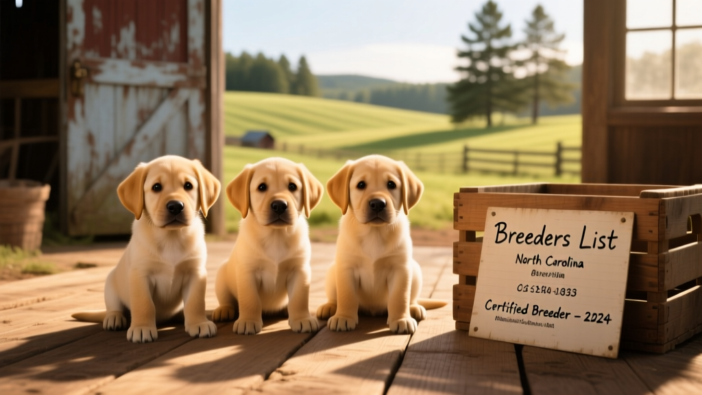 Labrador Retriever Puppies for Sale in North Carolina: Breeders List
