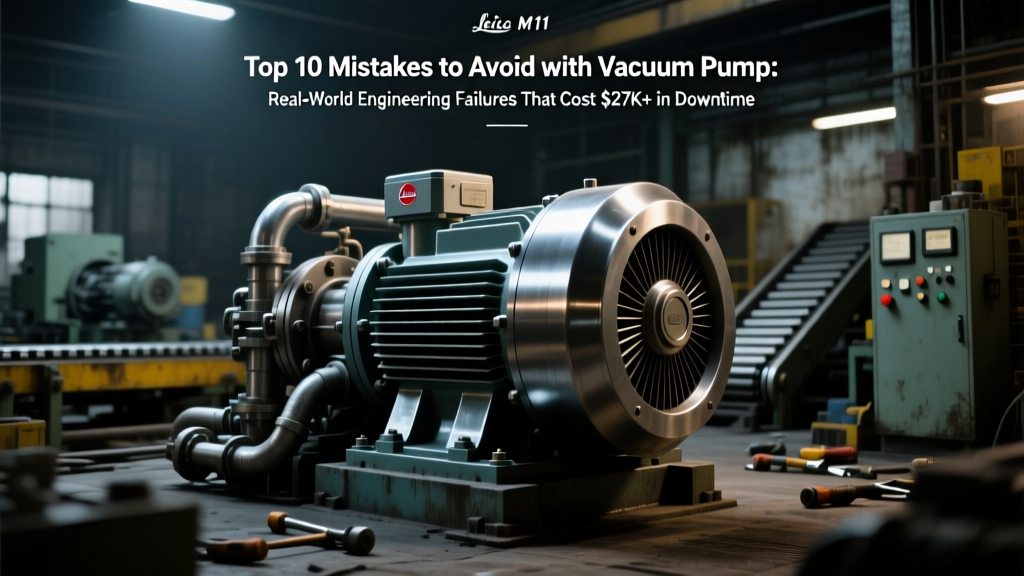 10 Vacuum Pump Mistakes That Cost $27K+ (Fix Them)