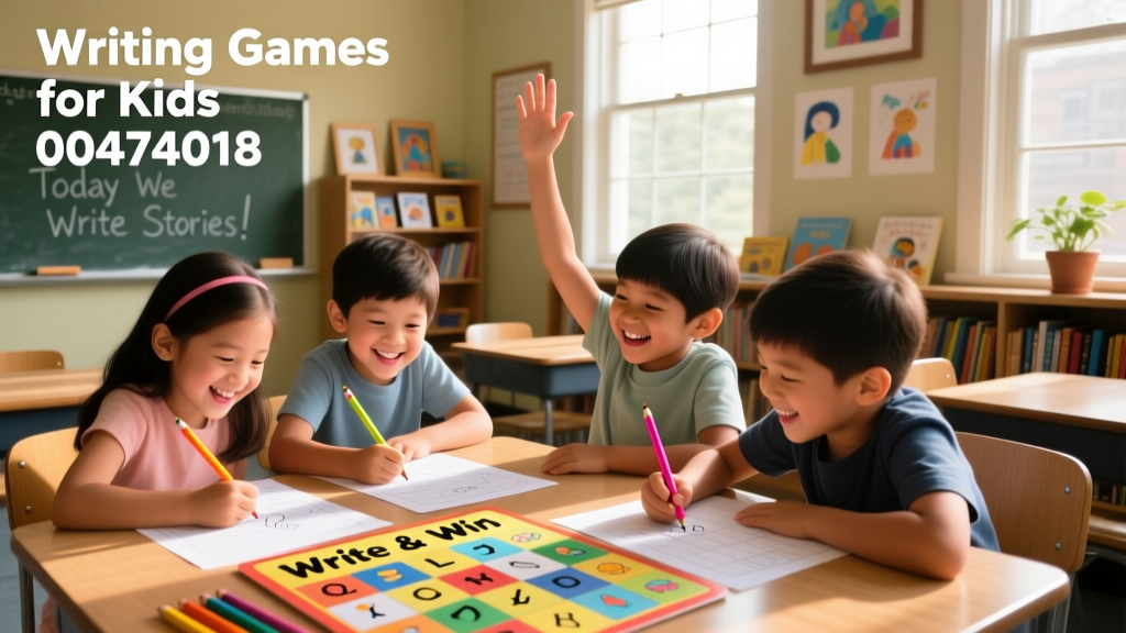 Evidence-Based Writing Games for Kids: Developmentally Targeted Activities That Build Fluency, Vocabulary, and Confidence