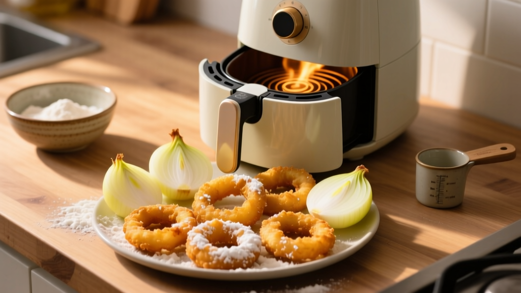Air Fryer Onion Ring Batter: Crispy, Low-Oil & Budget