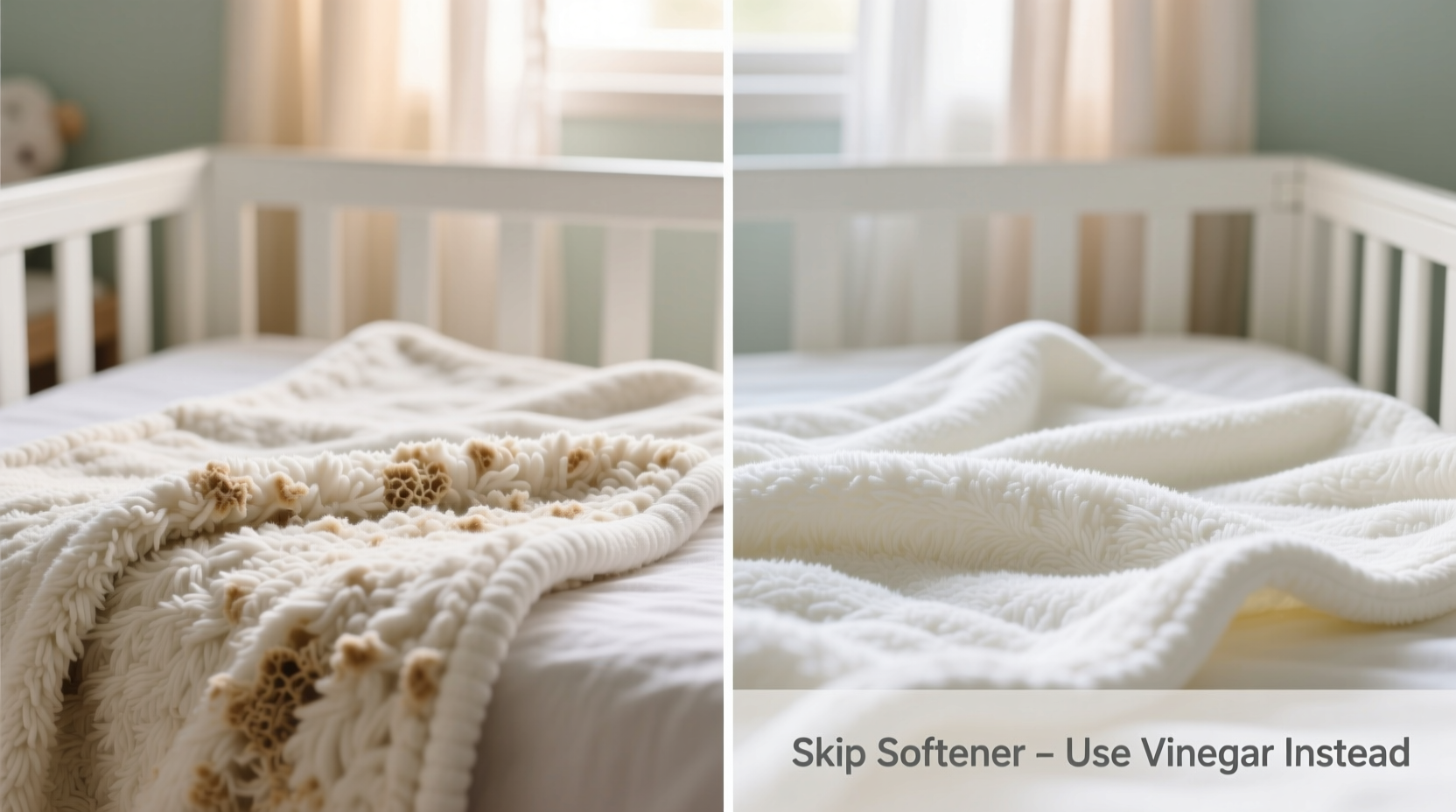 fabric softener on baby blankets safe or risky