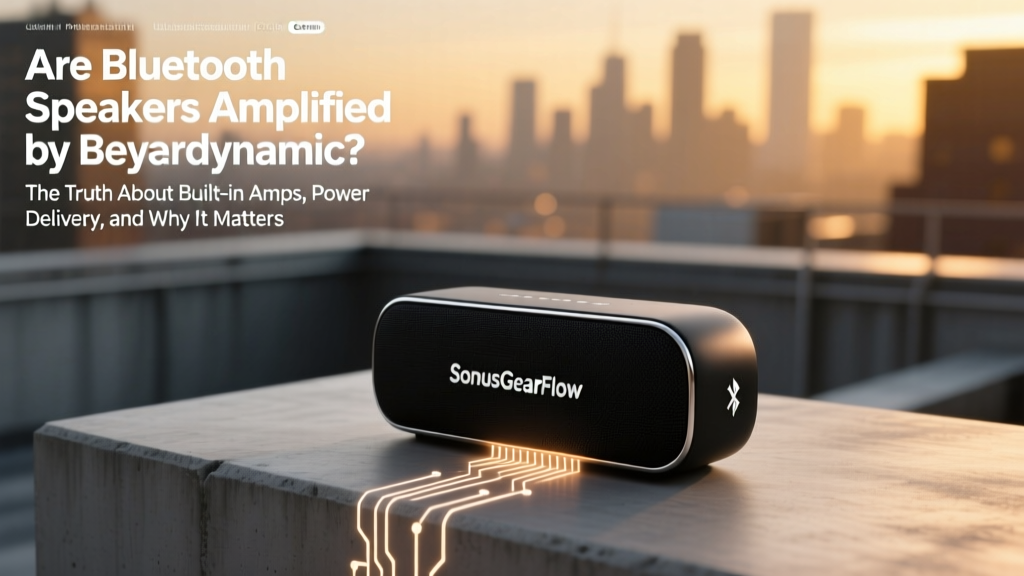 Bluetooth Speakers Amplified? Beyerdynamic Truth (2026)