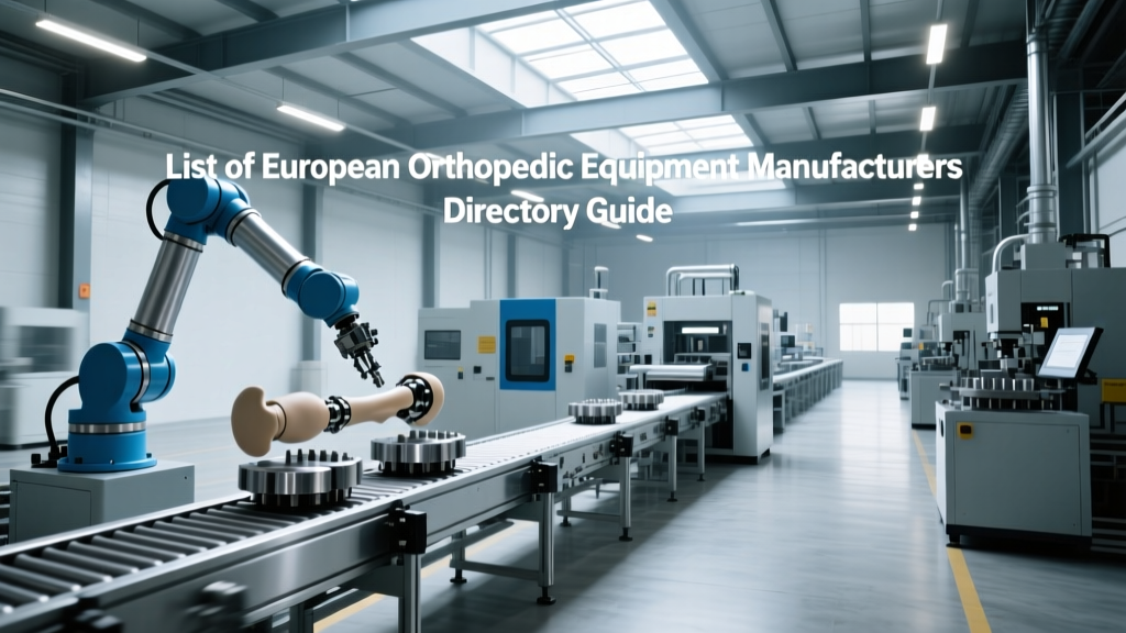 List of European Orthopedic Equipment Manufacturers Directory Guide