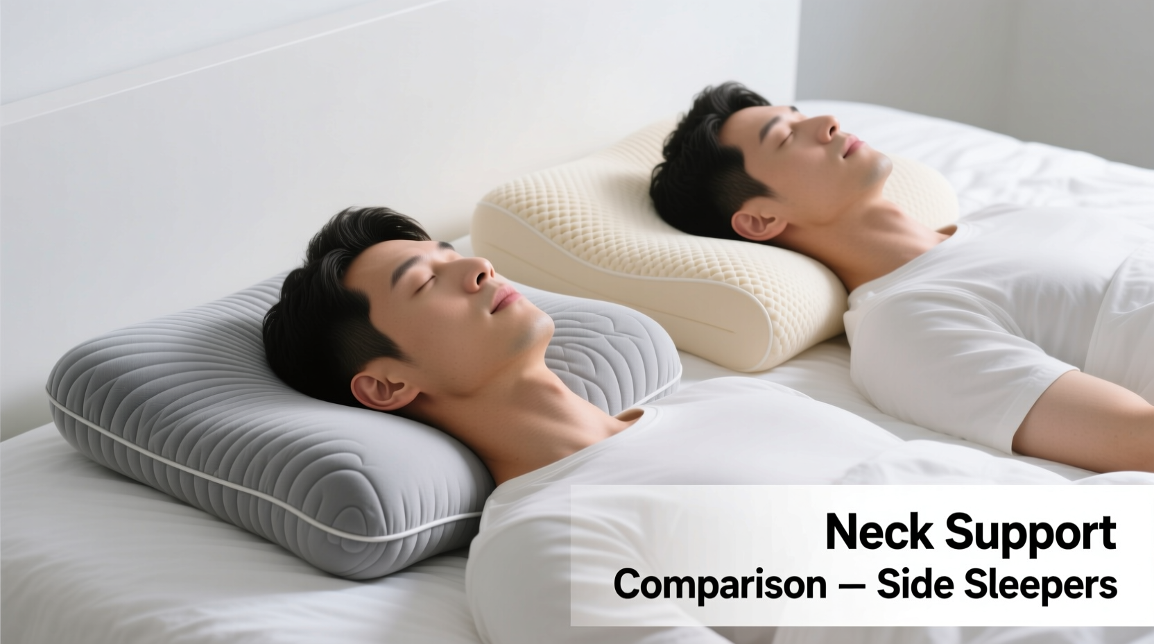 memory foam pillows vs latex which supports neck alignment better for side sleepers