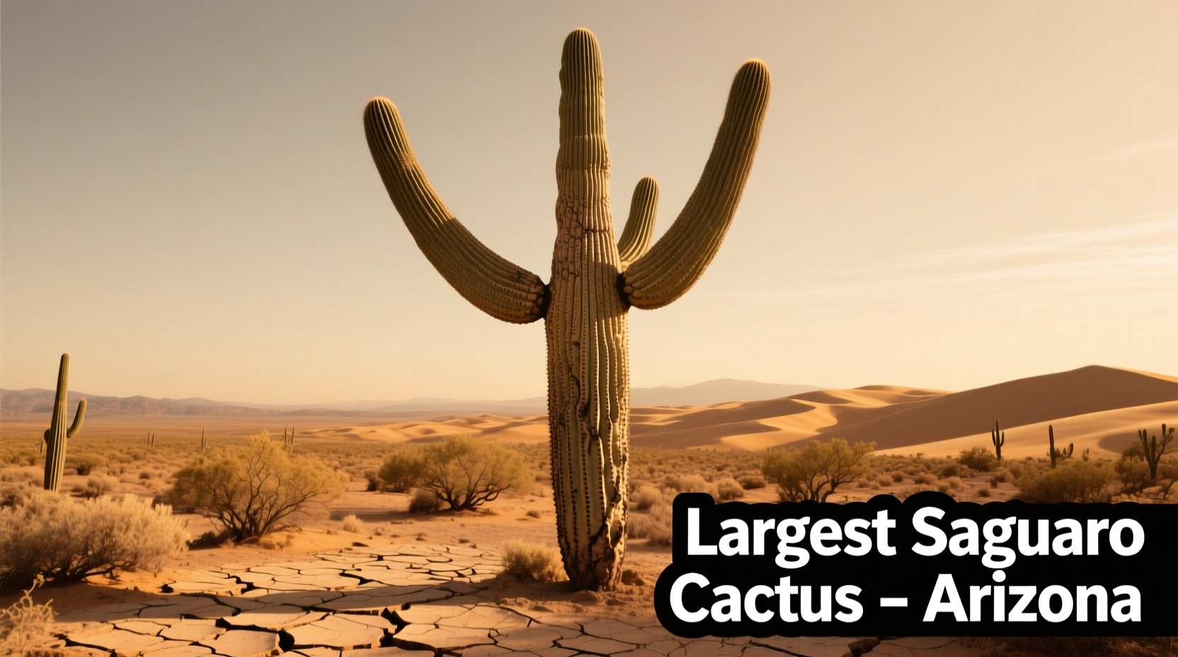 Arizona's Largest Saguaro Cactus | TheHomeSprouts