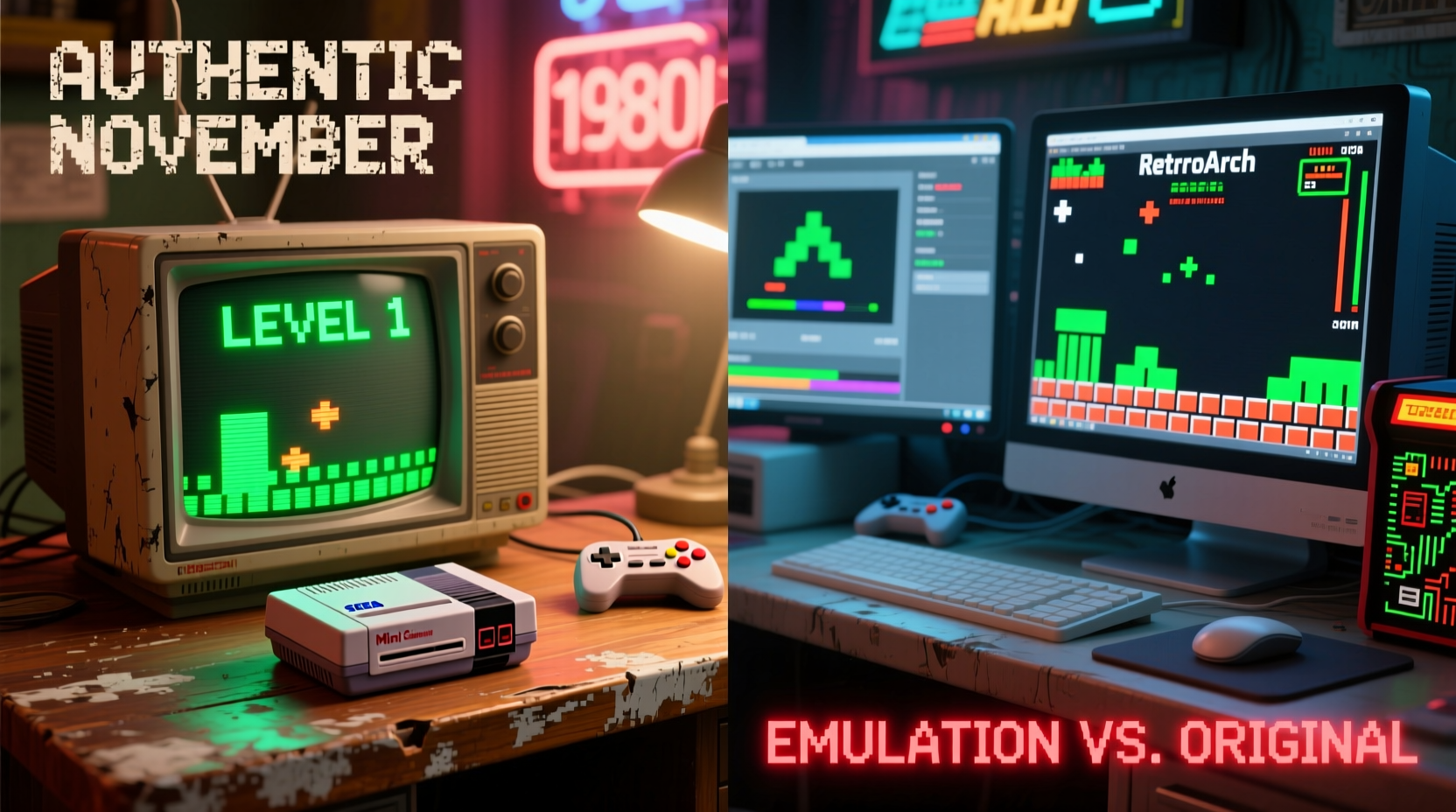 retro gaming console mini vs emulation on pc which delivers authentic nostalgia