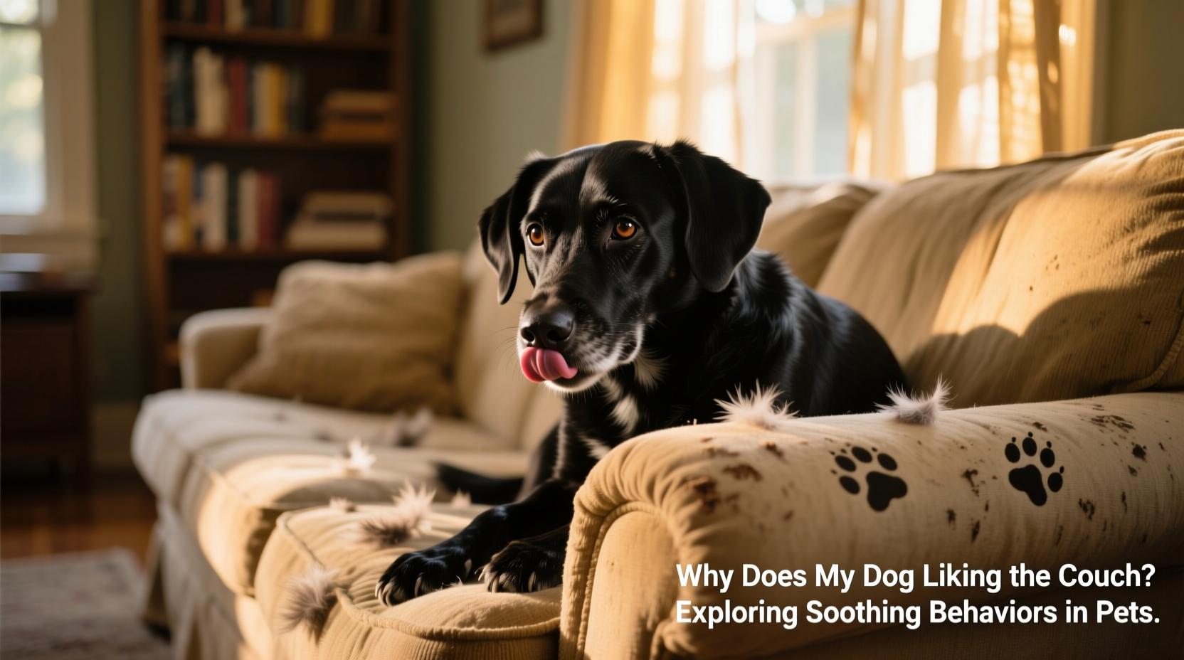 why does my dog lick the couch explaining weird soothing behaviors in pets