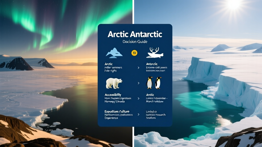 How To Decide Between An Arctic And Antarctic Cruise: A Practical, Seasonal, and Ethical Comparison