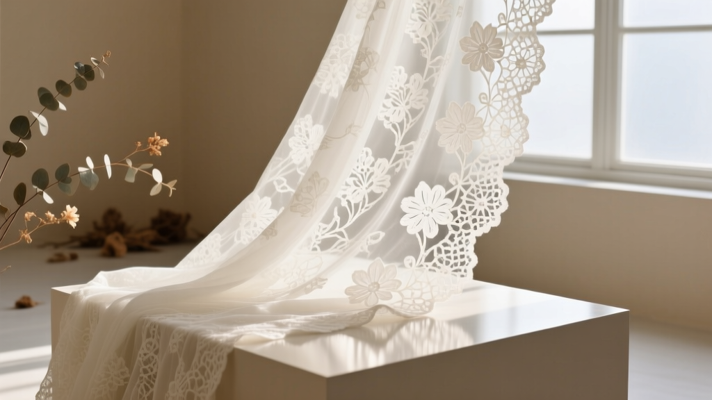 White Floral Lace Fabric: A Designer’s Guide to Craft & Care