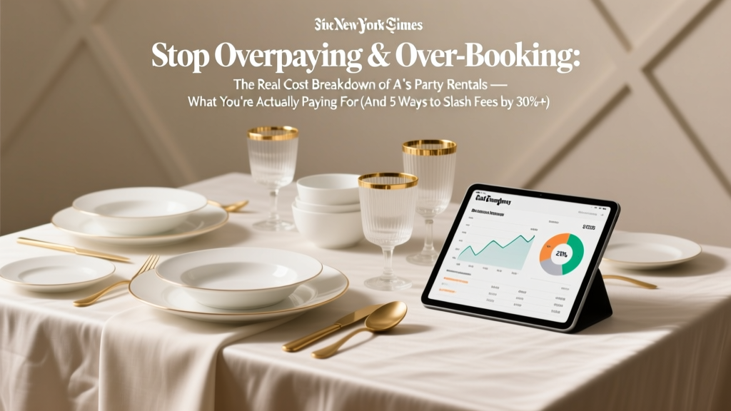 A's Party Rentals Hidden Fees (2026)